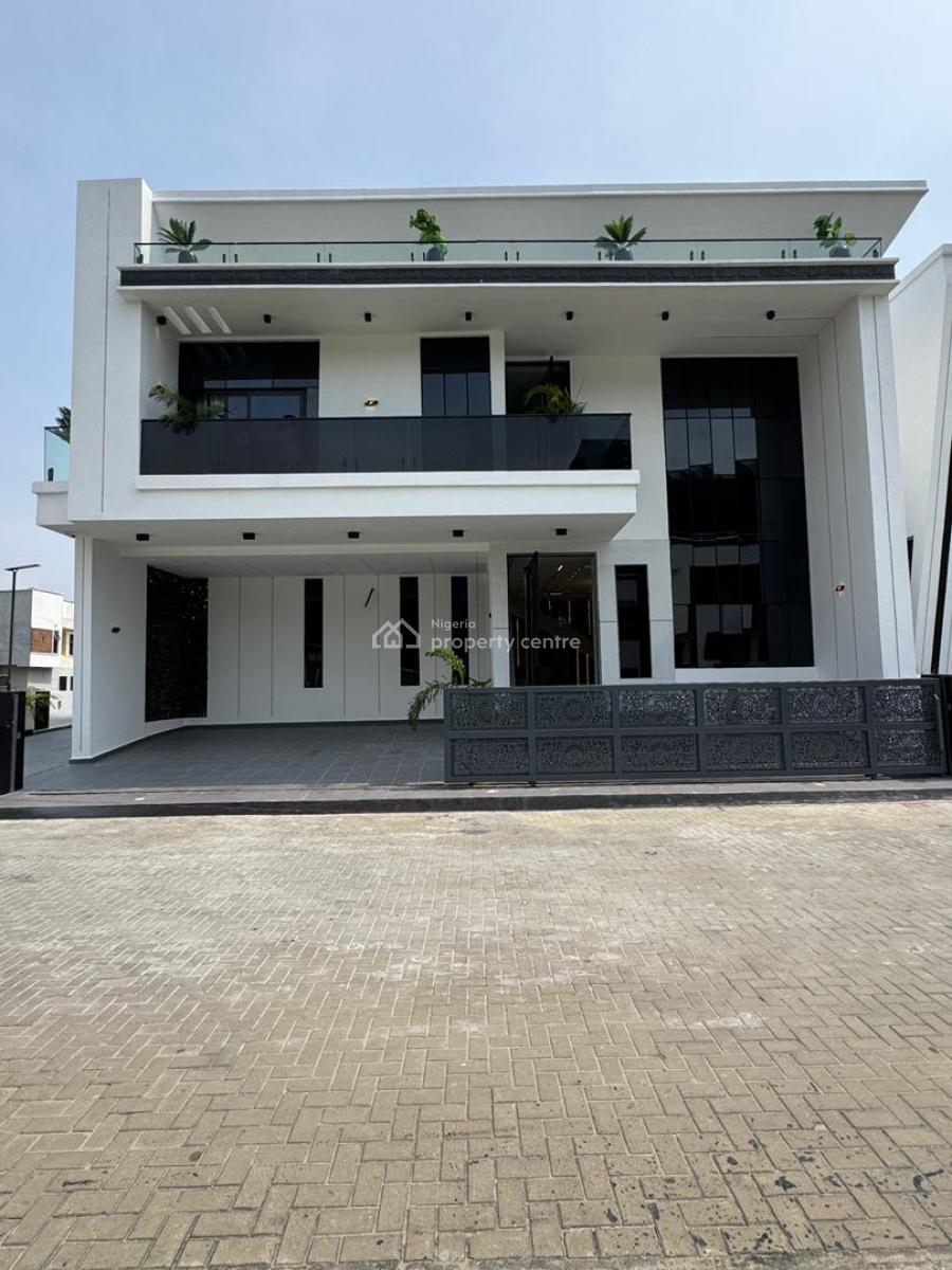 Magnificent 5 Bedroom Duplex with a Private Cinema & Pool, Chevron Drive, Lekki, Lagos, Detached Duplex for Sale