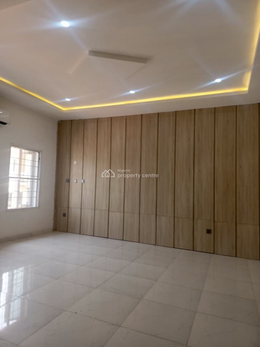 Spacious 4 Bedroom Terrace Duplex with Bq with Fitted Acs, Guzape District, Abuja, Terraced Duplex for Rent