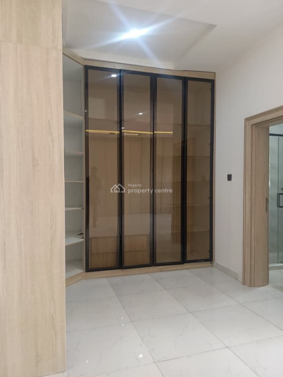 Spacious 4 Bedroom Terrace Duplex with Bq with Fitted Acs, Guzape District, Abuja, Terraced Duplex for Rent