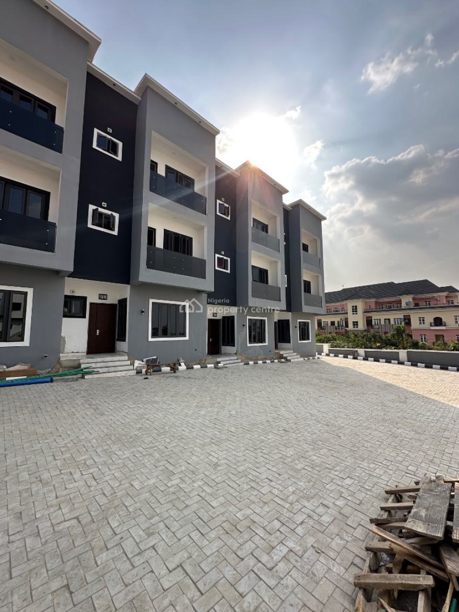 Newly Built 4 Bedroom Terrace Duplex with Bq, Coza, Guzape District, Abuja, Terraced Duplex for Sale