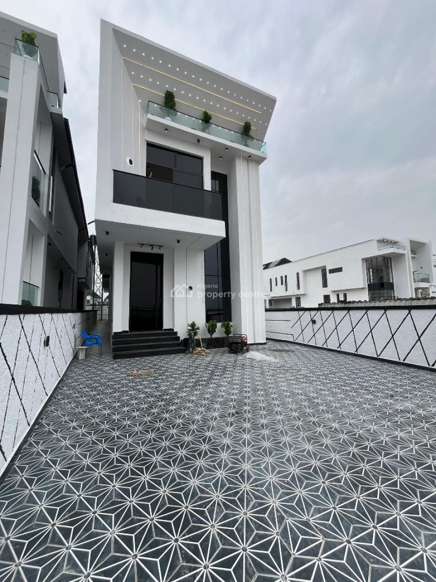 5 Bedrooms Fully Detached Duplex, Chevron, Lekki, Lagos, Detached Duplex for Sale