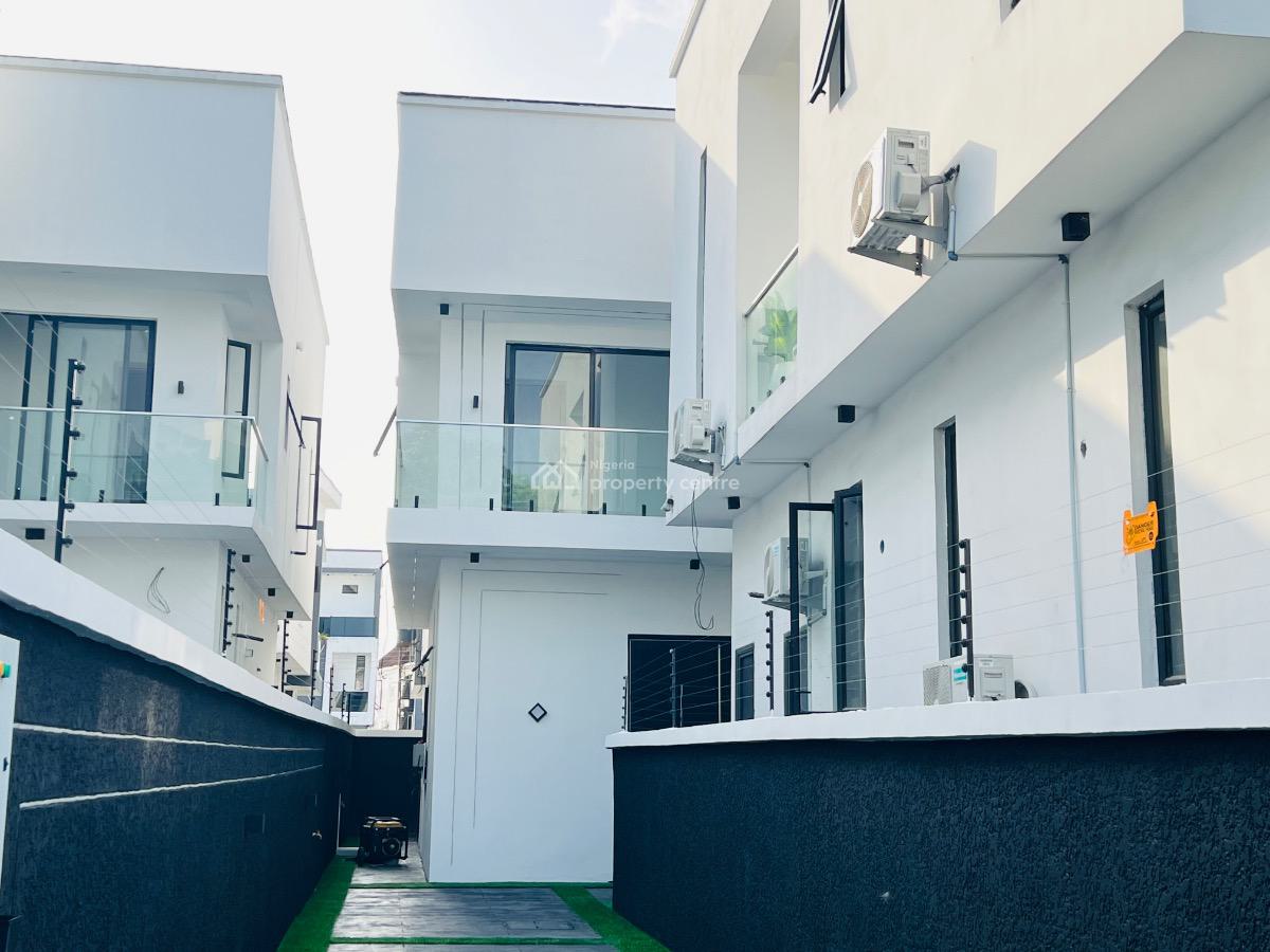 4bedroom Semi Detached Duplex with Bq, Chevron, Lekki, Lagos, Semi-detached Duplex for Sale