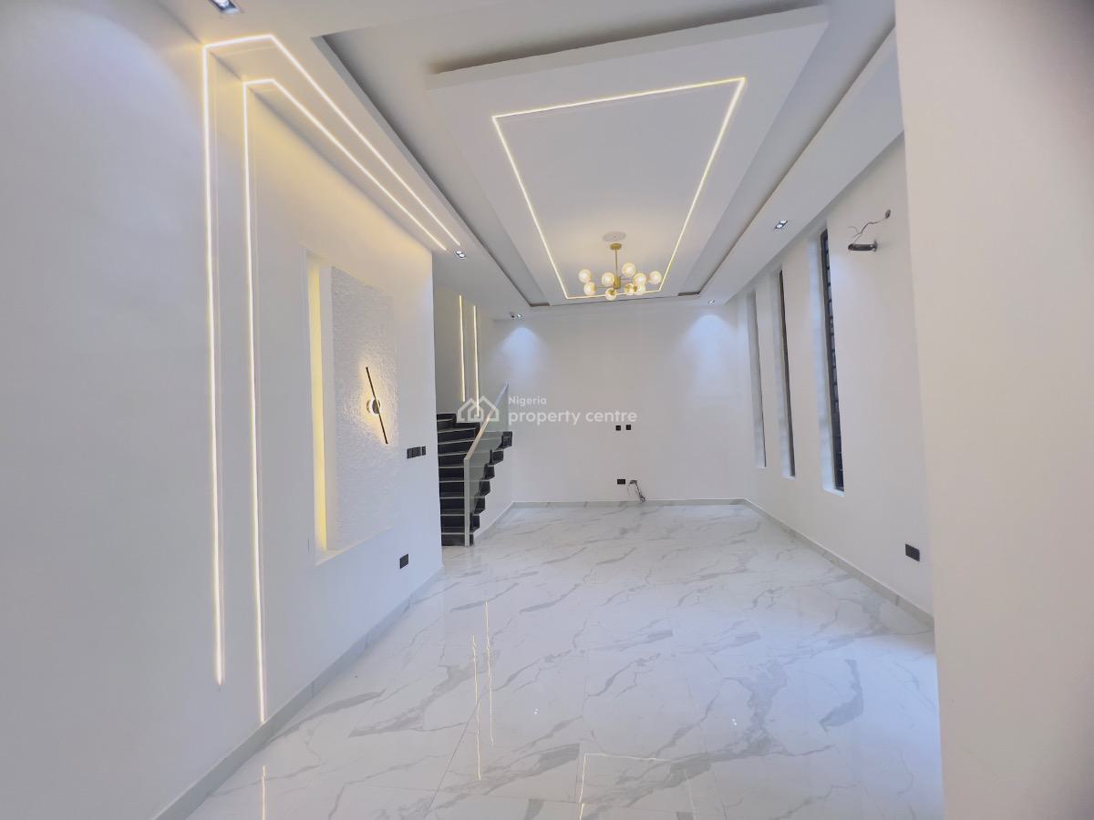 4bedroom Semi Detached Duplex with Bq, Chevron, Lekki, Lagos, Semi-detached Duplex for Sale