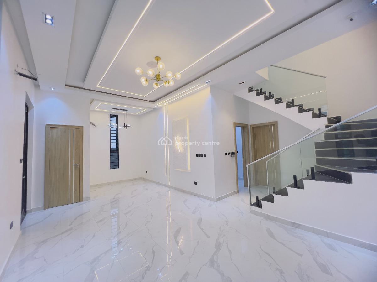 4bedroom Semi Detached Duplex with Bq, Chevron, Lekki, Lagos, Semi-detached Duplex for Sale