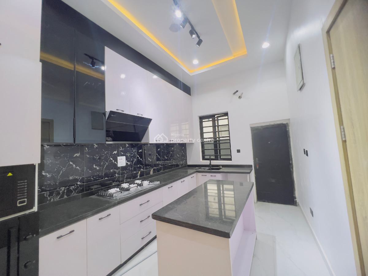 4bedroom Semi Detached Duplex with Bq, Chevron, Lekki, Lagos, Semi-detached Duplex for Sale