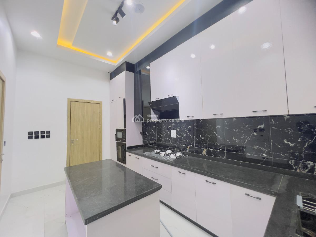 4bedroom Semi Detached Duplex with Bq, Chevron, Lekki, Lagos, Semi-detached Duplex for Sale