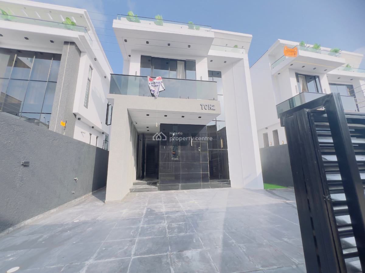 5bedroom Detached Duplex with Bq, Chevron, Lekki, Lagos, Detached Duplex for Sale