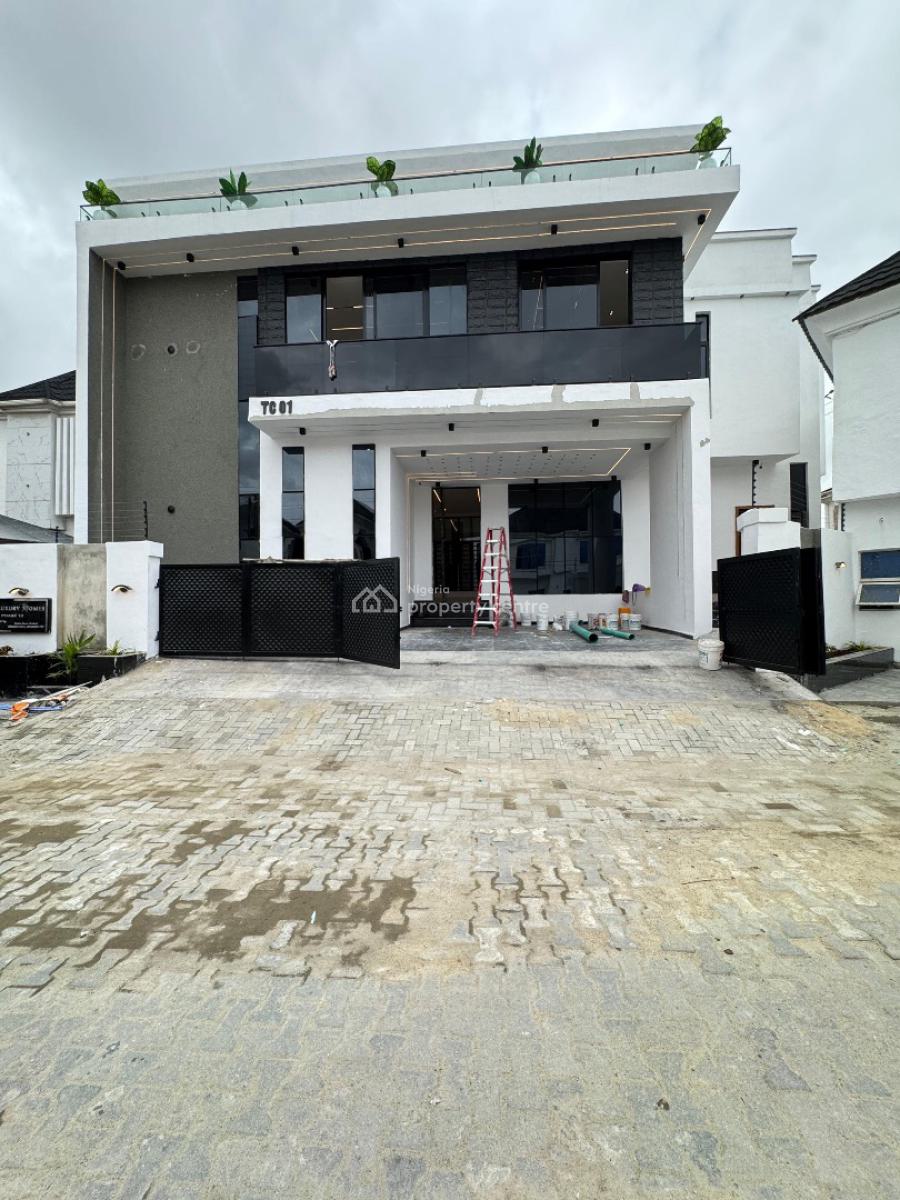 Stunning 5  Bedroom Detached Duplex with a Bq  with a Private Compound, Ajah, Lagos, Detached Duplex for Sale