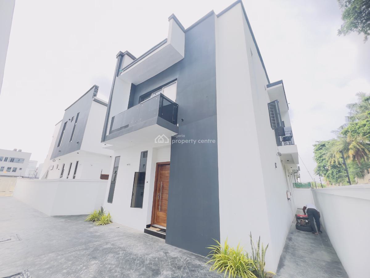 4bedroom Detached Duplex with Bq, Chevron, Lekki, Lagos, Detached Duplex for Sale