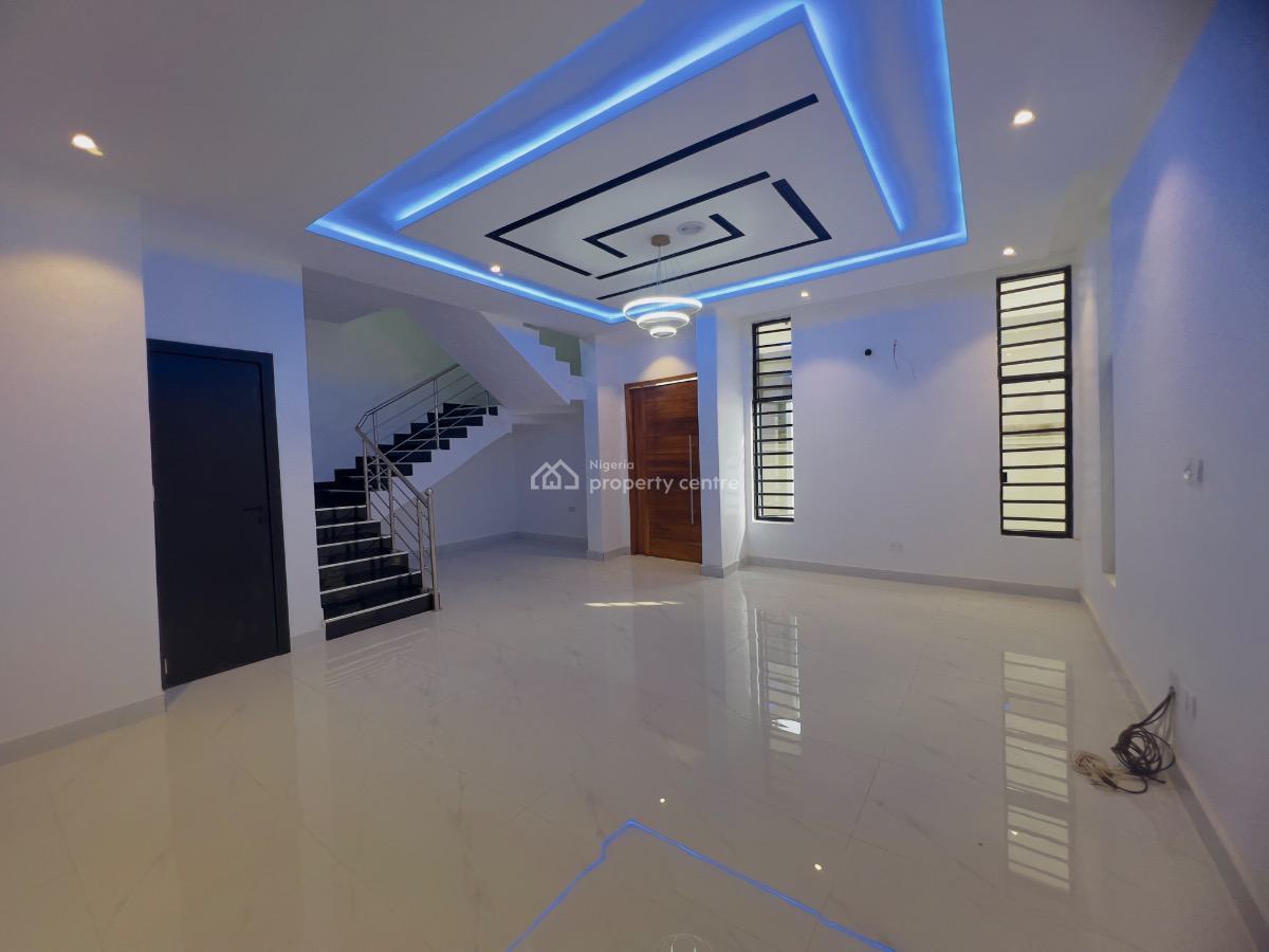 4bedroom Detached Duplex with Bq, Chevron, Lekki, Lagos, Detached Duplex for Sale