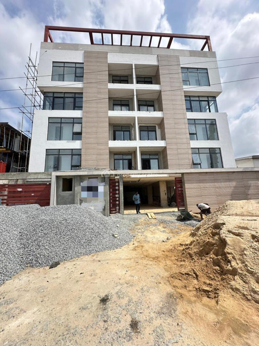 Outstanding 3 Bedroom Apartment with Bq, Elevator, Gym , Rooftop Pool, Lekki Phase 1, Lekki, Lagos, Block of Flats for Sale