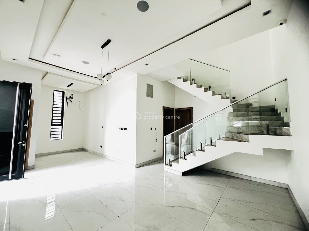 4bedroom Semi Detached Duplex with Bq, Chevron, Lekki, Lagos, Semi-detached Duplex for Sale