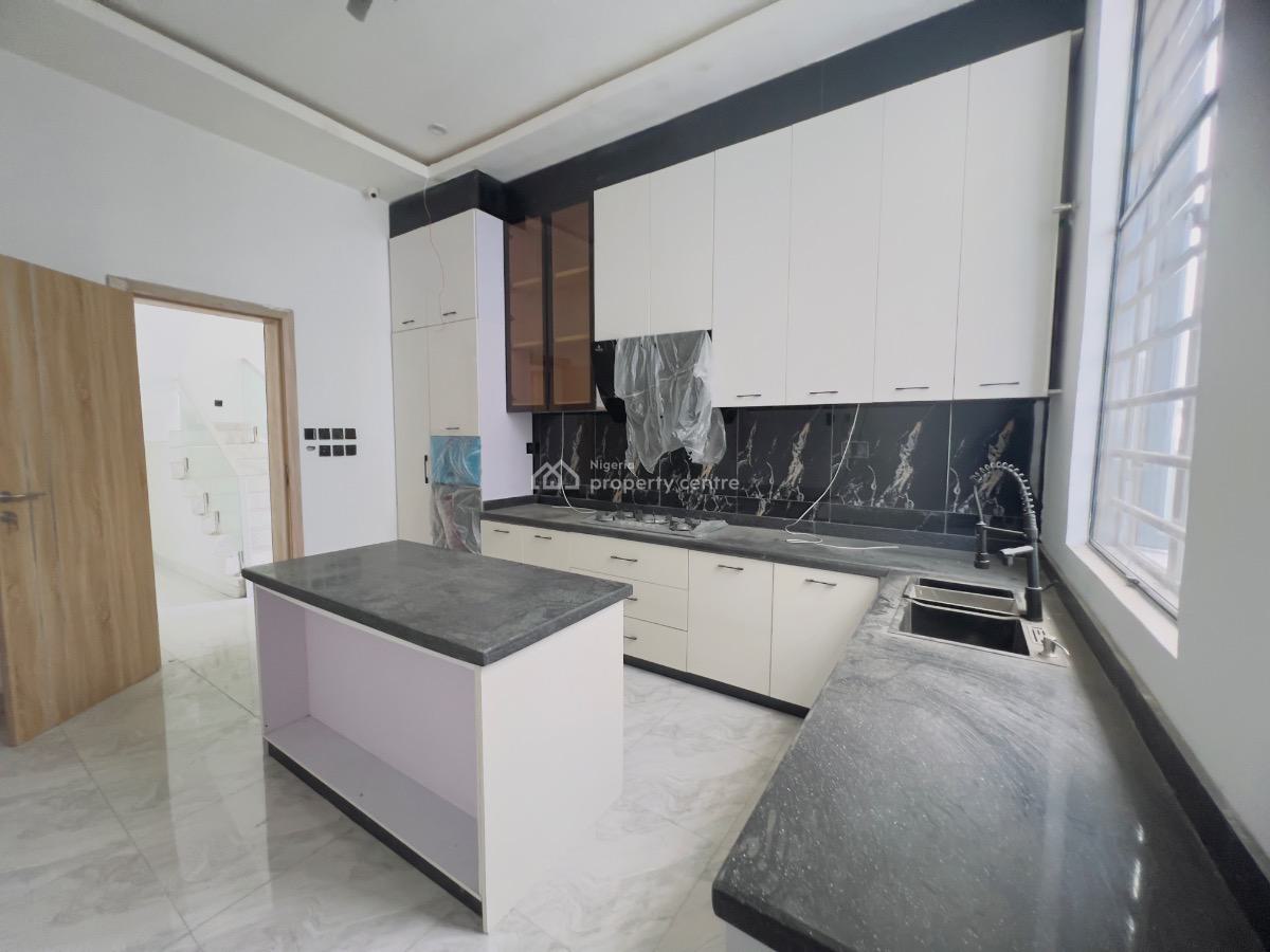 4bedroom Semi Detached Duplex with Bq, Chevron, Lekki, Lagos, Semi-detached Duplex for Sale