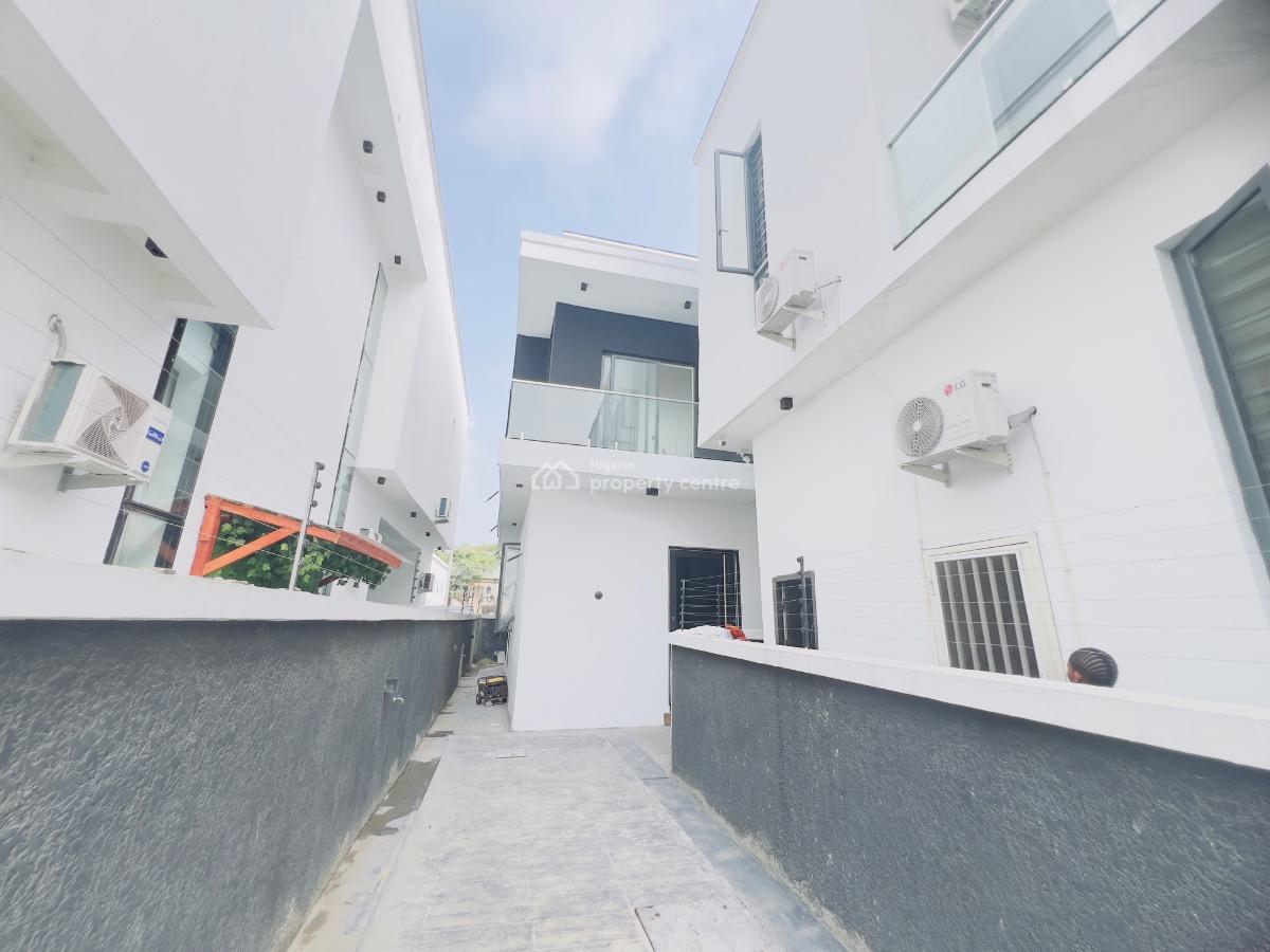 4bedroom Semi Detached Duplex with Bq, Chevron, Lekki, Lagos, Semi-detached Duplex for Sale