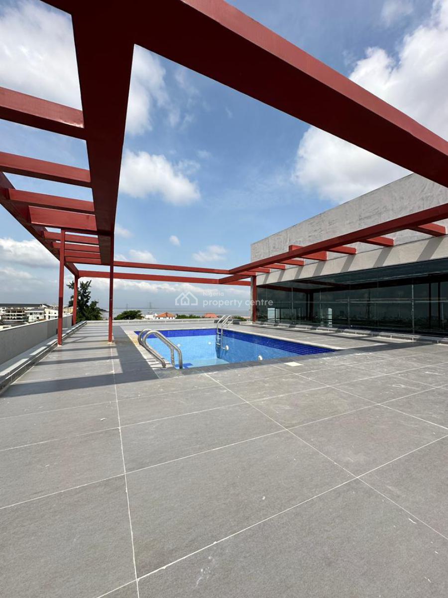 Luxury 2 Bedroom Apartment with Bq, Elevator, Gym, Rooftop, Lekki Phase 1, Lekki, Lagos, Block of Flats for Sale