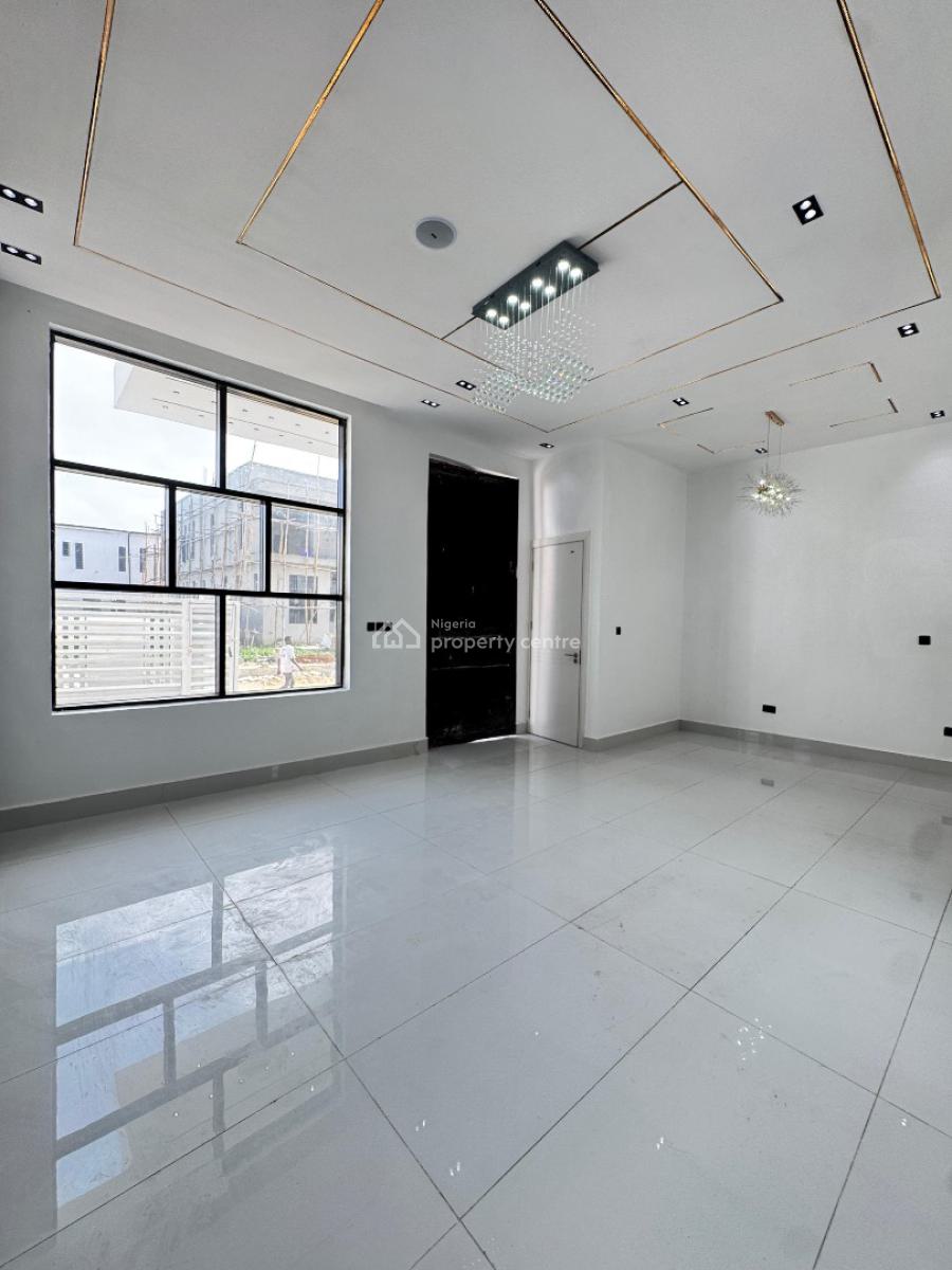 Stunning 4 Bedroom Semi-detached with a Bq with a Private Compound, Ajah, Lagos, Semi-detached Duplex for Sale