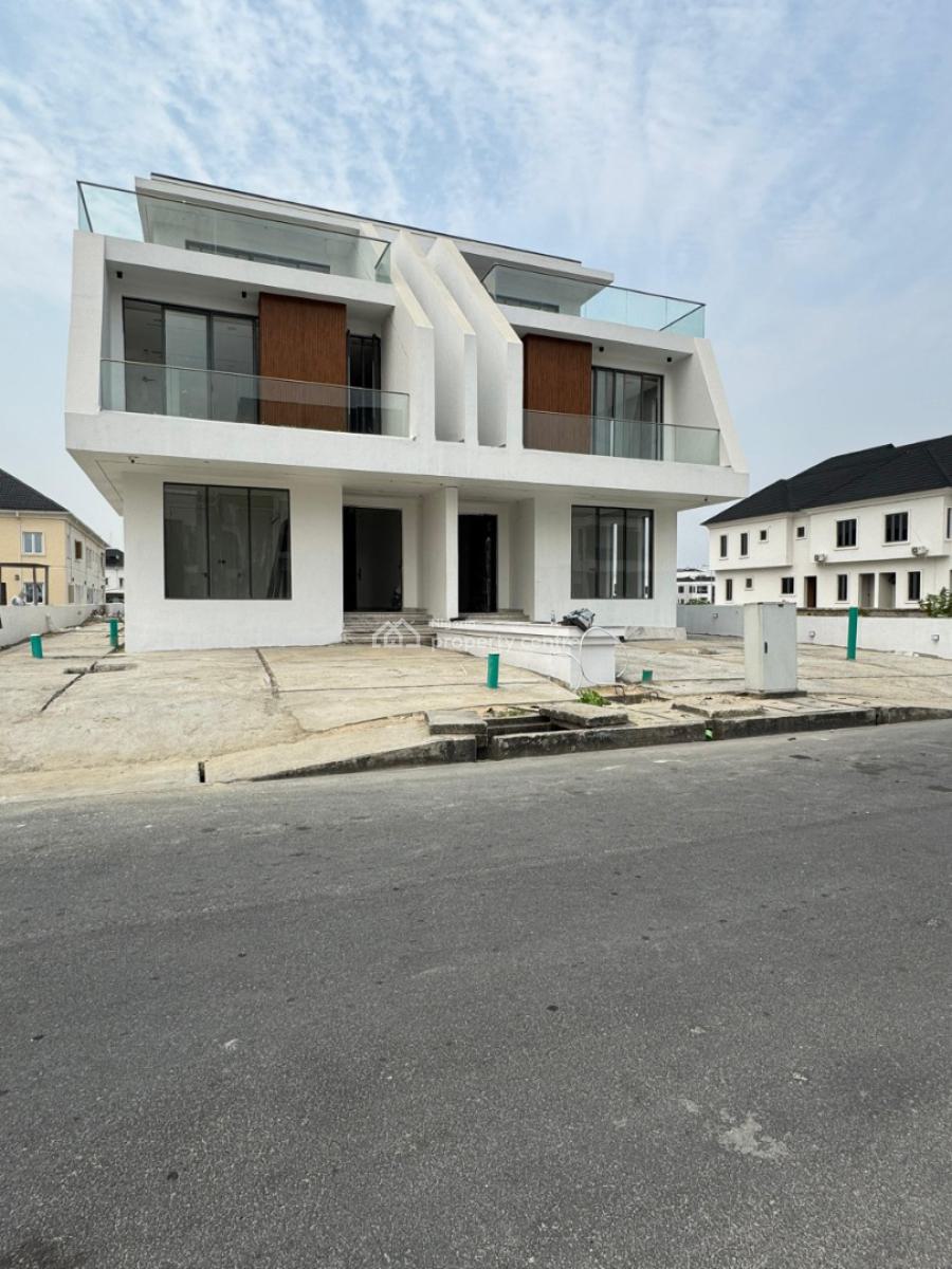 5bedroom Semi Detached Duplex*, Cowrie Creek Estate, Spar Road, Ikate, Lekki Lagos., Ikate, Lekki, Lagos, Semi-detached Duplex for Sale