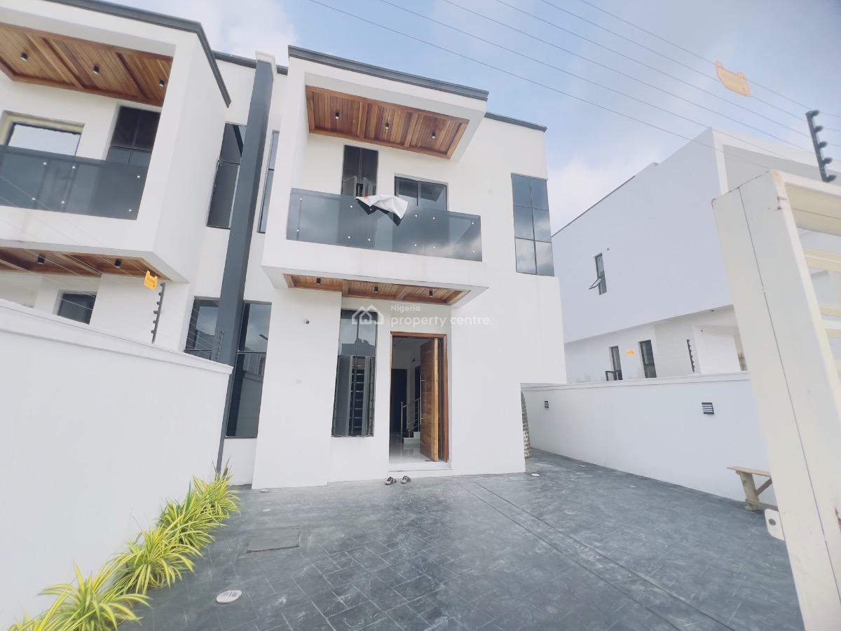4bedroom Semi Detached Duplex with Bq, Chevron, Lekki, Lagos, Semi-detached Duplex for Sale