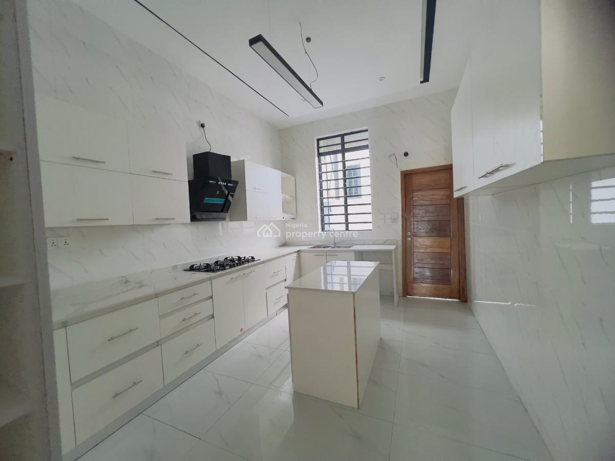 4bedroom Semi Detached Duplex with Bq, Chevron, Lekki, Lagos, Semi-detached Duplex for Sale