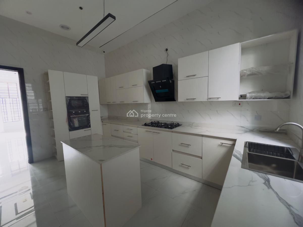 4bedroom Semi Detached Duplex with Bq, Chevron, Lekki, Lagos, Semi-detached Duplex for Sale