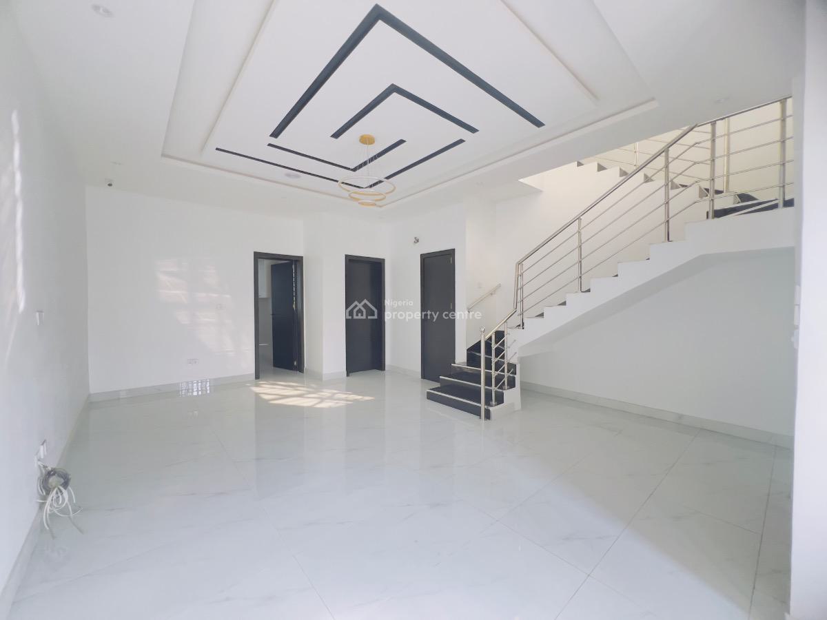 4bedroom Semi Detached Duplex with Bq, Chevron, Lekki, Lagos, Semi-detached Duplex for Sale