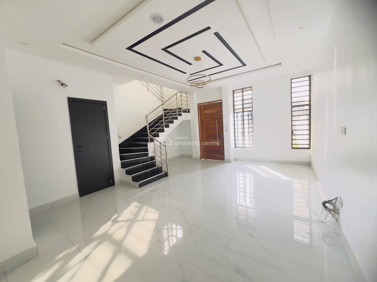 4bedroom Semi Detached Duplex with Bq, Chevron, Lekki, Lagos, Semi-detached Duplex for Sale