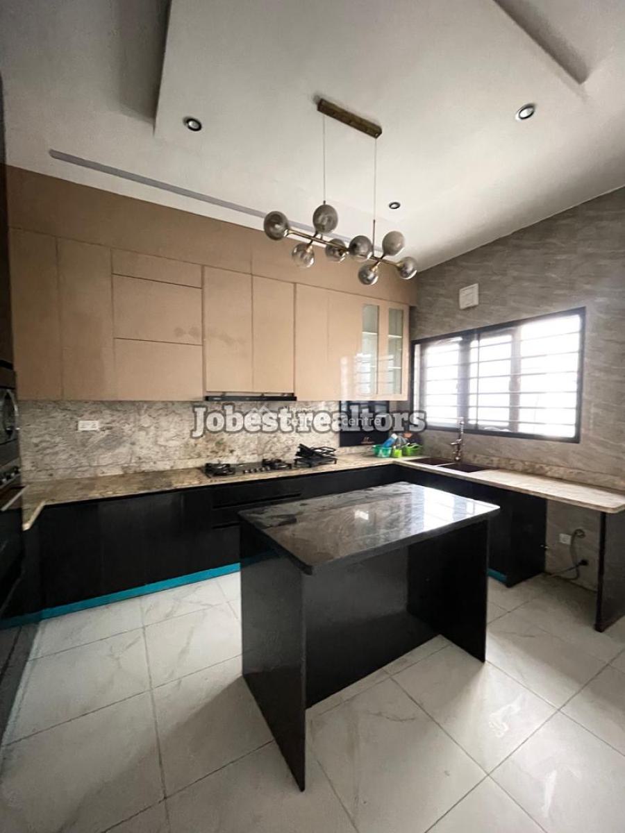 Smart 4 Bedroom Terrace Duplex with Bq in Secured Estate, Ologolo, Lekki, Lagos, Terraced Duplex for Rent