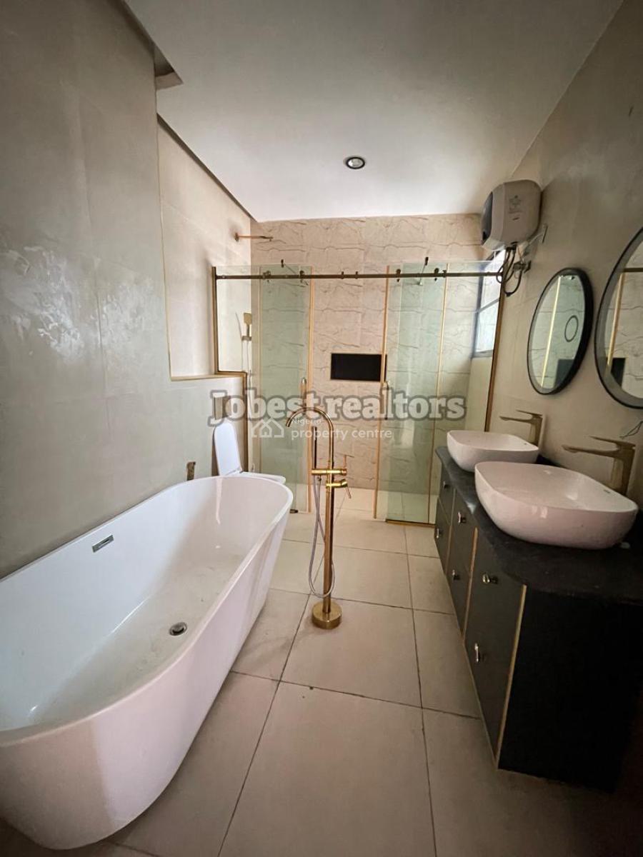 Smart 4 Bedroom Terrace Duplex with Bq in Secured Estate, Ologolo, Lekki, Lagos, Terraced Duplex for Rent