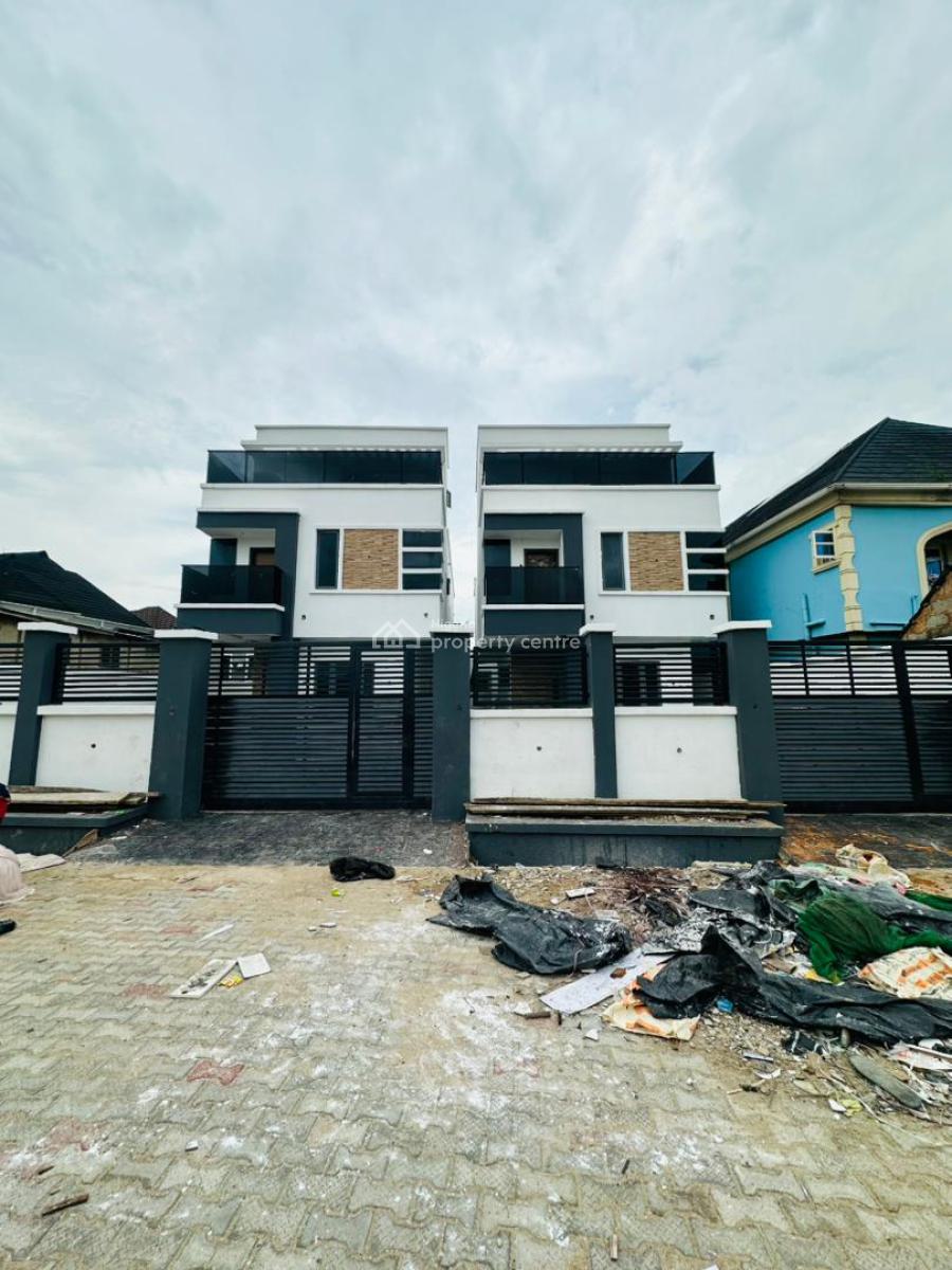 Newly Designed 4-bedroom Fully Detached Duplex with Bq & Rooftop Terac, Live Grand. Invest Smart. Own Comfort., Magodo, Lagos, Detached Duplex for Sale