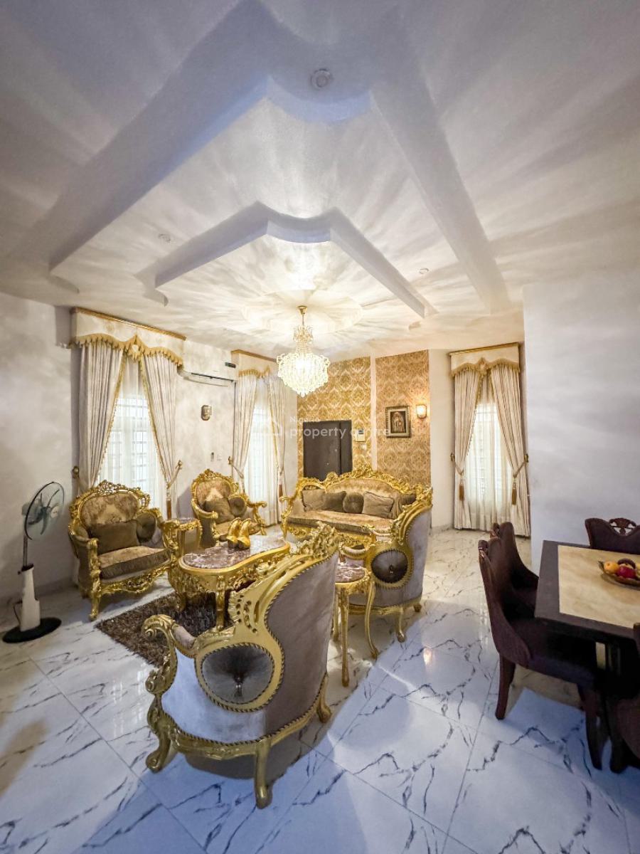 Spacious 4 Bedroom Semi Detached with Bq, in a Gated Estate in Ikota Villa, Ikota, Lekki, Lagos, Detached Duplex for Rent