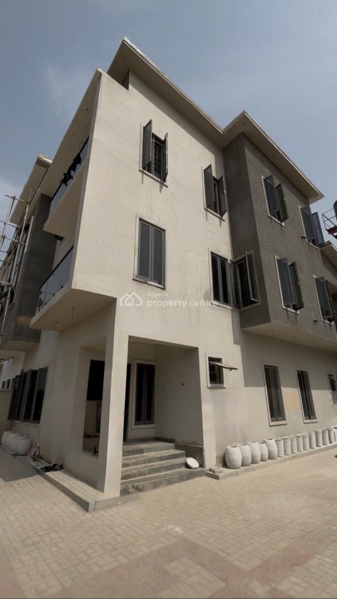 Newly Built 4 Bedroom Semi Detached Duplex with a Room Bq, Zone 5, Wuse, Abuja, Semi-detached Duplex for Sale