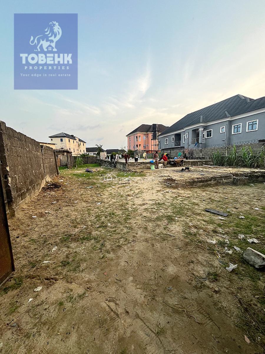 Full Plot of Land Available in a Serene Gated Estate, Fenced and Gated, Ajah, Lagos, Land for Sale