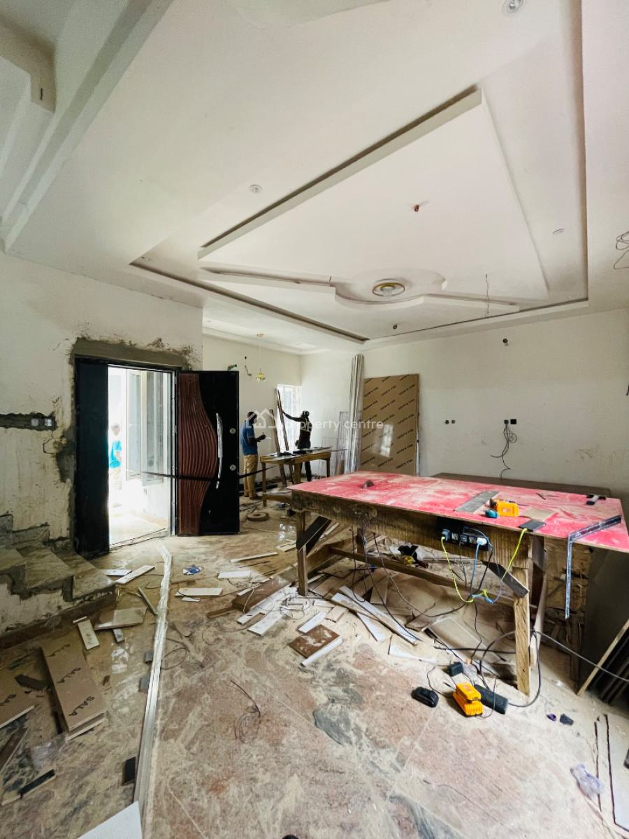 Architecturally Designed 5 Bedroom Detached Duplex Plus  2 Living Room, Majestically Designed Home with Bq in a Secured Estate, Gra Phase 2, Magodo, Lagos, Detached Duplex for Sale