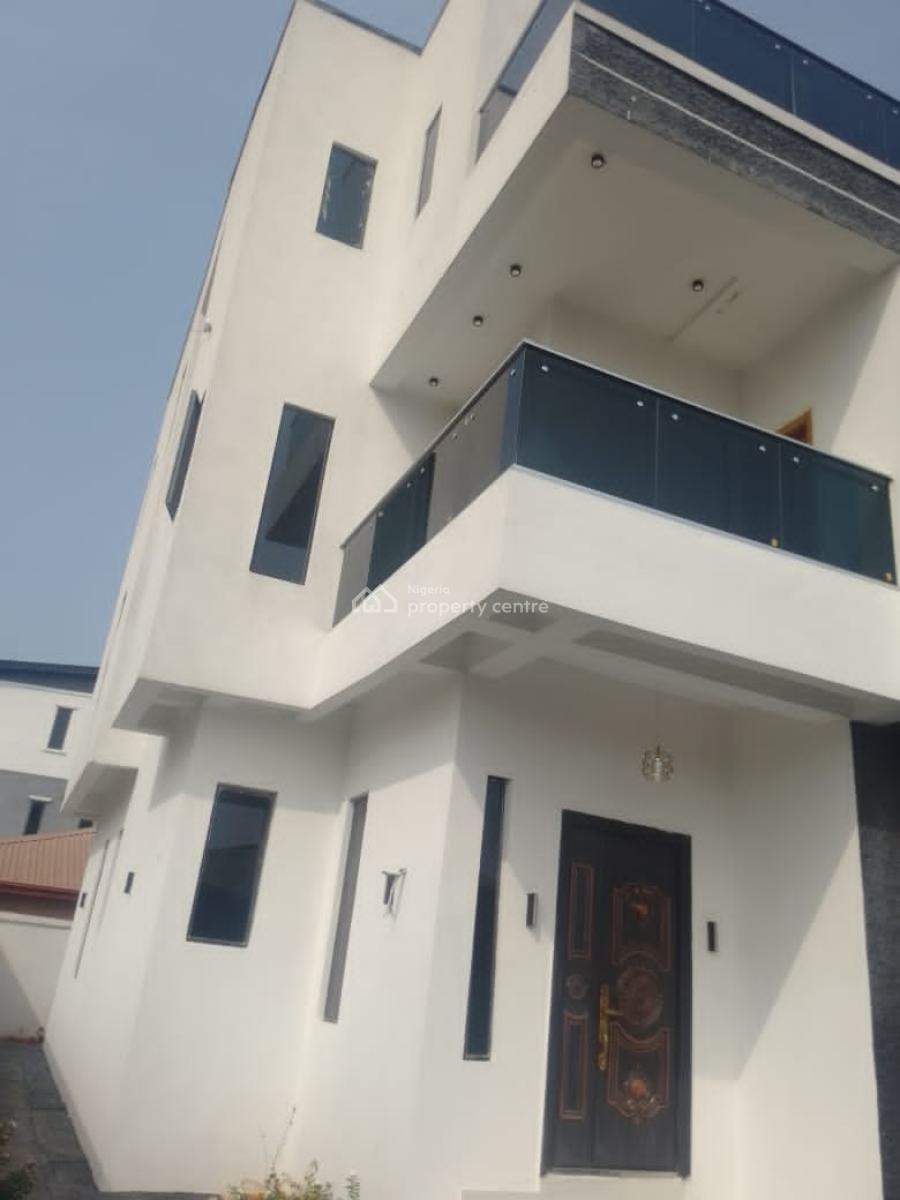 5 Bedroom Fully Detached Duplex with Bq in a Serene Estate, Unilag Estate, Gra Phase 1, Magodo, Lagos, Detached Duplex for Rent