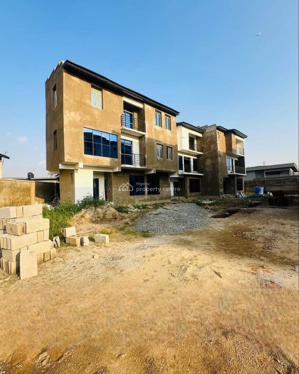 Lovely Built 4 Bedroom Terrace Duplex with Bq in Serene Environment, Close to The Intentional Airport, Ogba, Ikeja, Lagos, Terraced Duplex for Sale