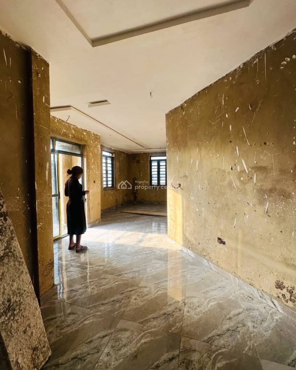 Lovely Built 4 Bedroom Terrace Duplex with Bq in Serene Environment, Close to The Intentional Airport, Ogba, Ikeja, Lagos, Terraced Duplex for Sale