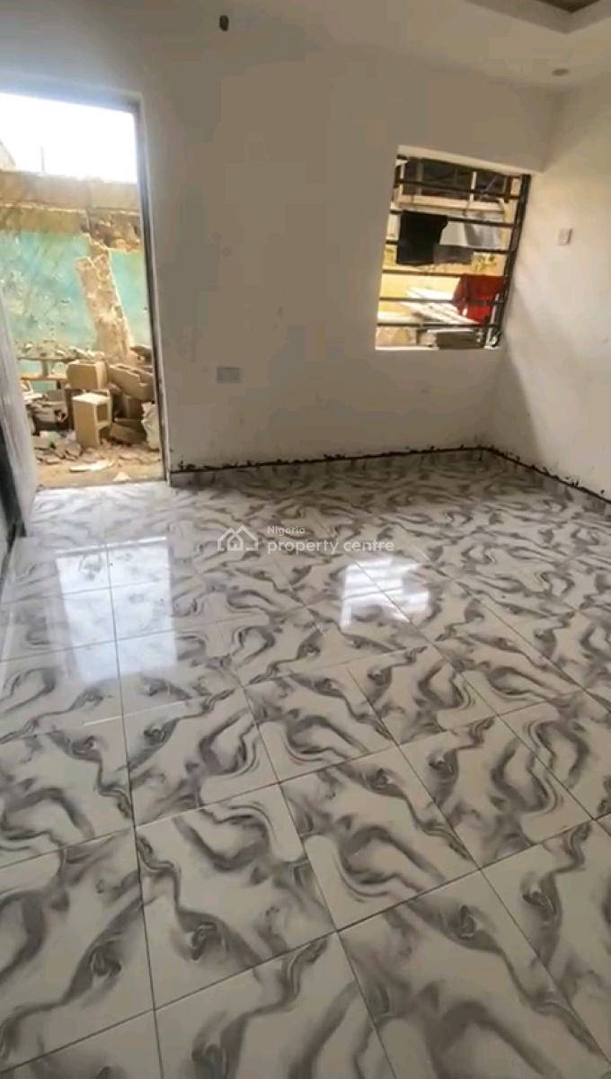 4 Nos of Spacious Studio Apartment Upflat All Tilled with Kitchen Cabinet, By Ifako Police, Aran Orin Street, Ifako, Gbagada, Lagos, Self Contain (single Rooms) for Rent