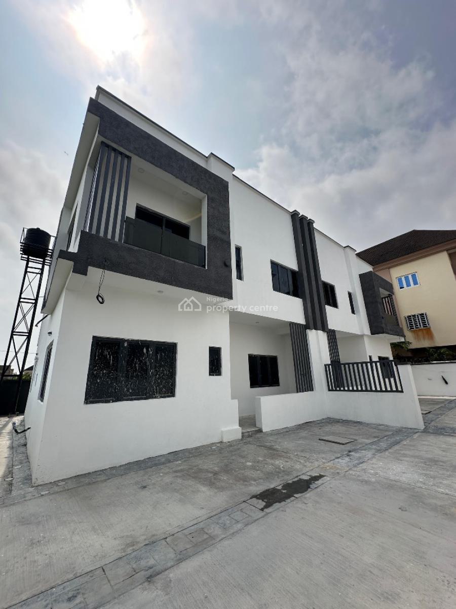 Spacious Luxury 4 Bedroom Semi-detached Duplex with Bq, Ajah, Lagos, Semi-detached Duplex for Sale