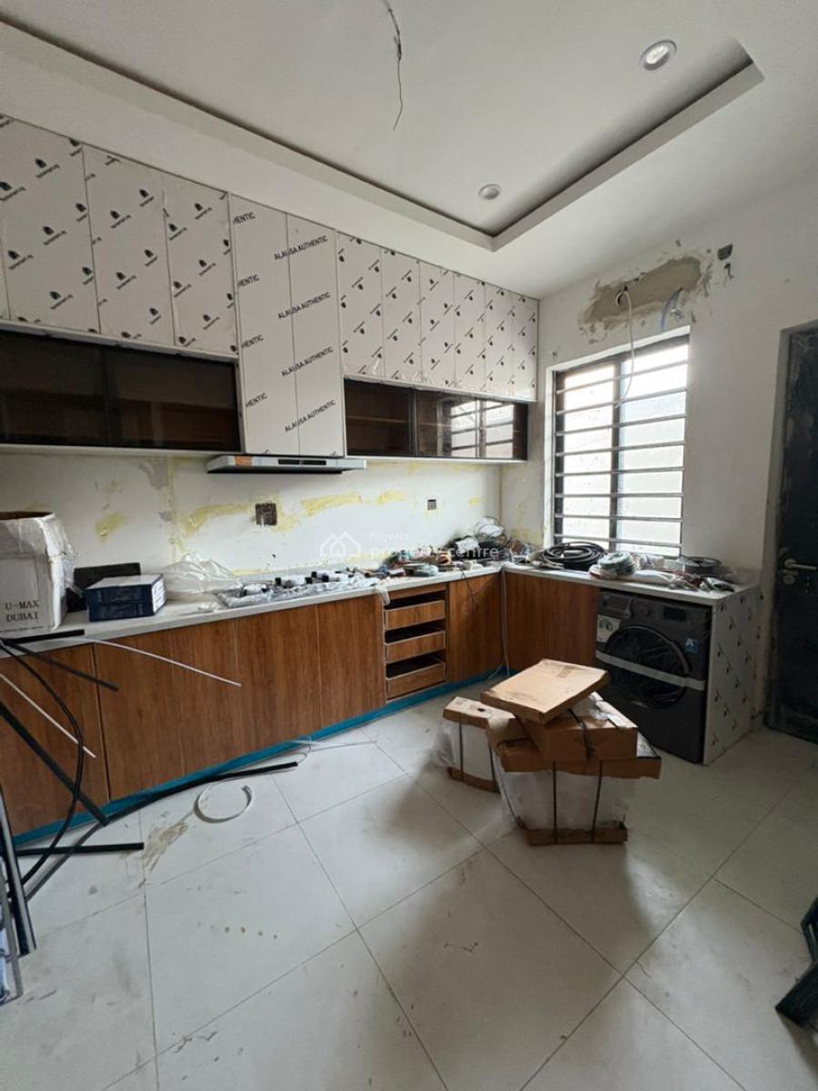 Contemporary 5 Bedroom Terraced Duplex with Bq, Ikate, Lekki, Lagos, Semi-detached Duplex for Sale