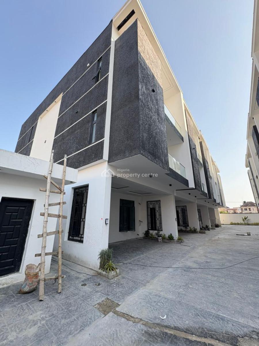 Contemporary 5 Bedroom Terraced Duplex with Bq, Ikate, Lekki, Lagos, Semi-detached Duplex for Sale