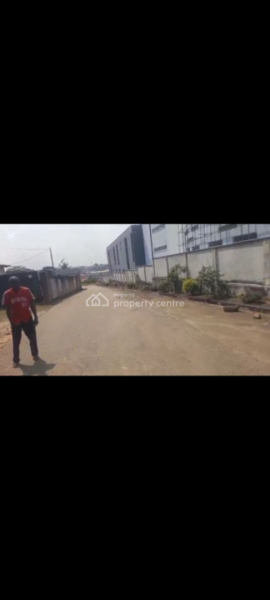*premium Land  with Old Whare House Structure on Major Road, Kudirat Abiola Way, Oregun, Ikeja, Lagos, Mixed-use Land for Sale