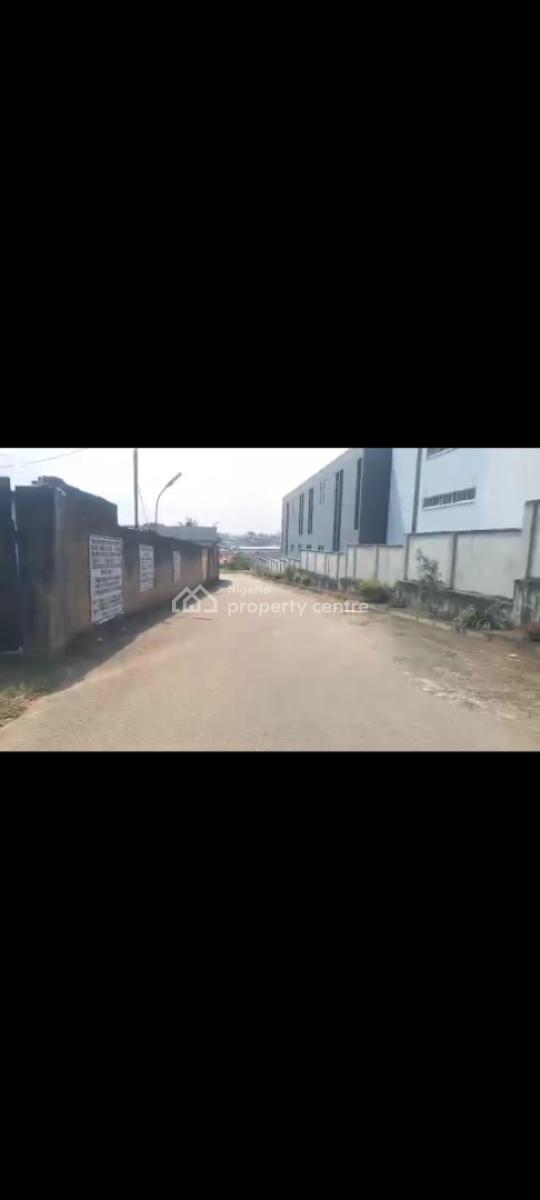 *premium Land  with Old Whare House Structure on Major Road, Kudirat Abiola Way, Oregun, Ikeja, Lagos, Mixed-use Land for Sale
