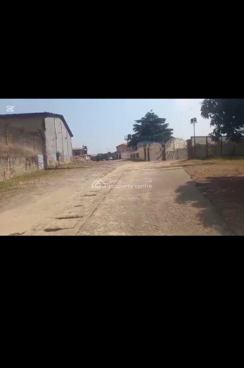 *premium Land  with Old Whare House Structure on Major Road, Kudirat Abiola Way, Oregun, Ikeja, Lagos, Mixed-use Land for Sale