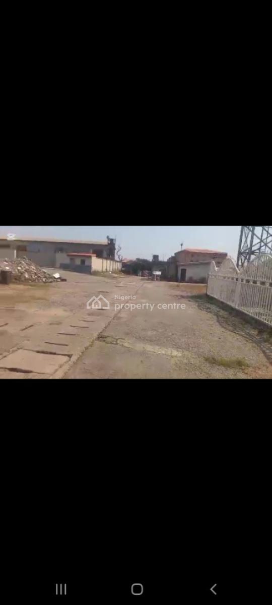 *premium Land  with Old Whare House Structure on Major Road, Kudirat Abiola Way, Oregun, Ikeja, Lagos, Mixed-use Land for Sale