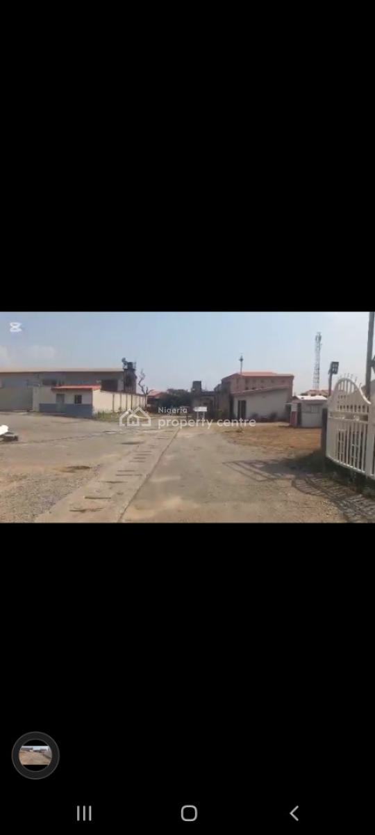 *premium Land  with Old Whare House Structure on Major Road, Kudirat Abiola Way, Oregun, Ikeja, Lagos, Mixed-use Land for Sale