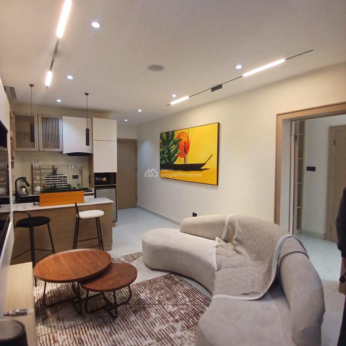 Exquisitely Detailed 1 Bedroom Apartment, Surulere, Lagos, Flat / Apartment for Sale