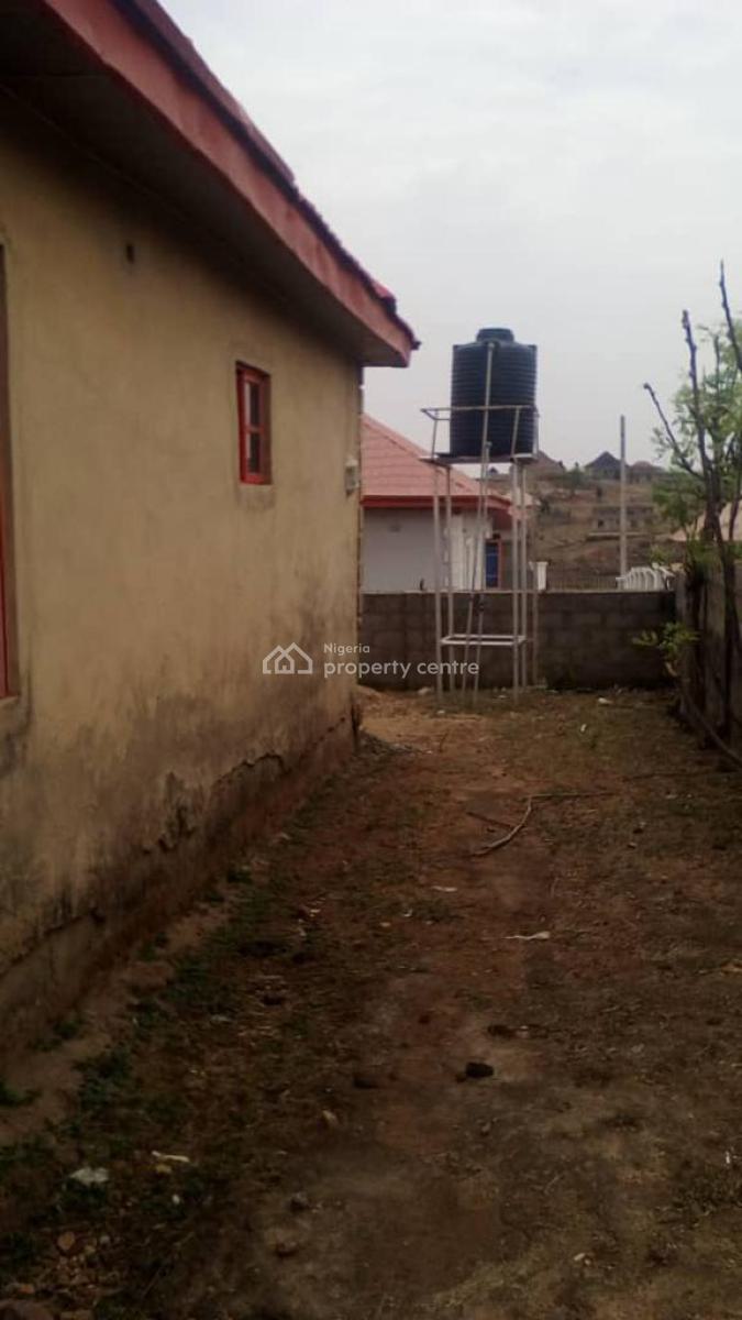 Spacious 3 Bedroom Bungalow in Estate, By Federal Technical College, Orozo, Abuja, Detached Bungalow for Sale