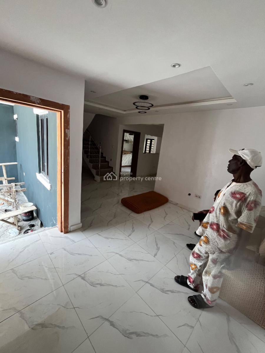 Marvelous Built 4 Bedroom Terrace Duplex with a Bq Two Sitting Room an, Ogba, Ikeja, Lagos, Terraced Duplex for Sale