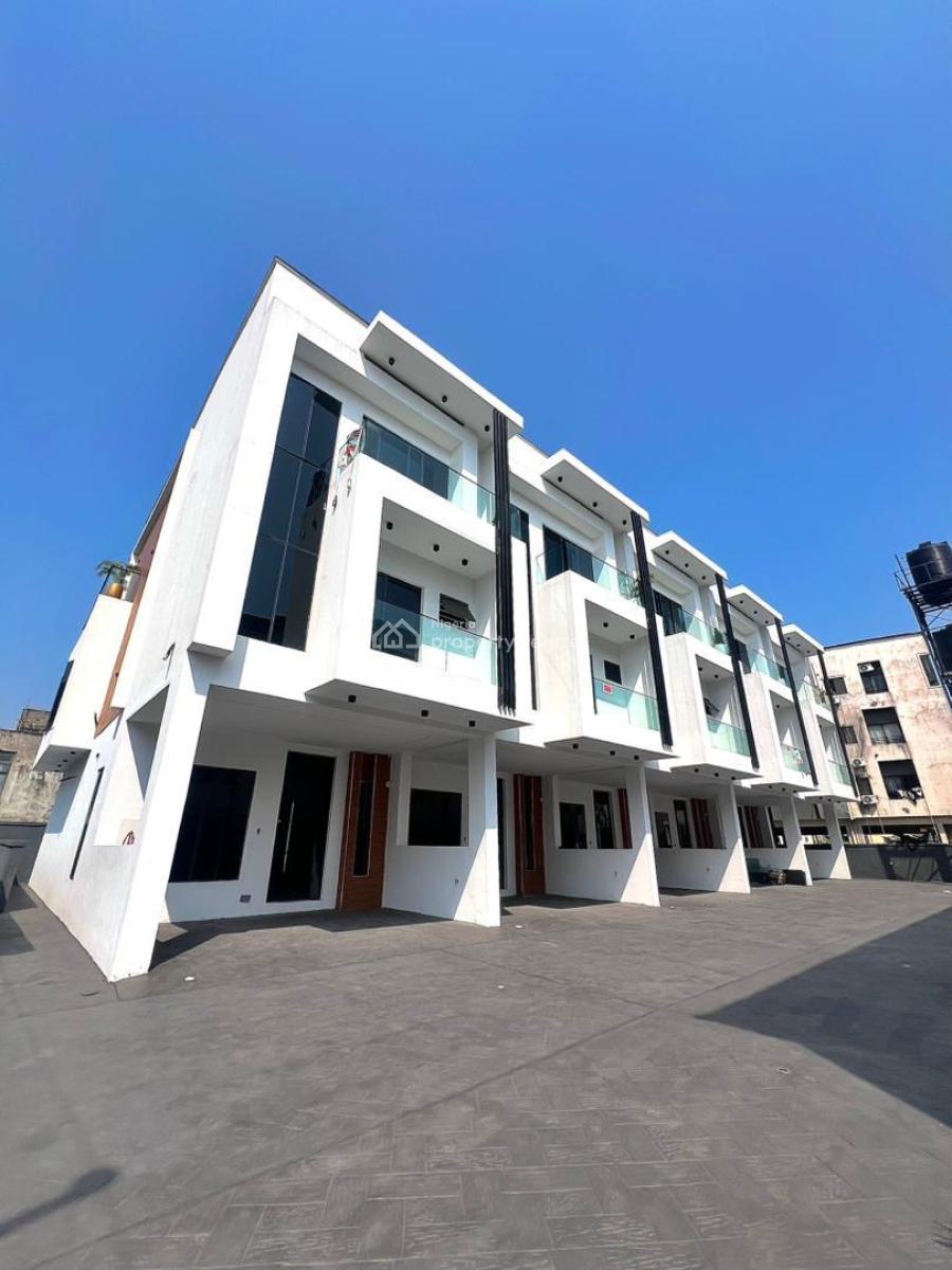Luxury 4-bedroom Terrace with Bq and Swimming Pool, Osapa London, Lekki, Lagos, Terraced Duplex for Sale