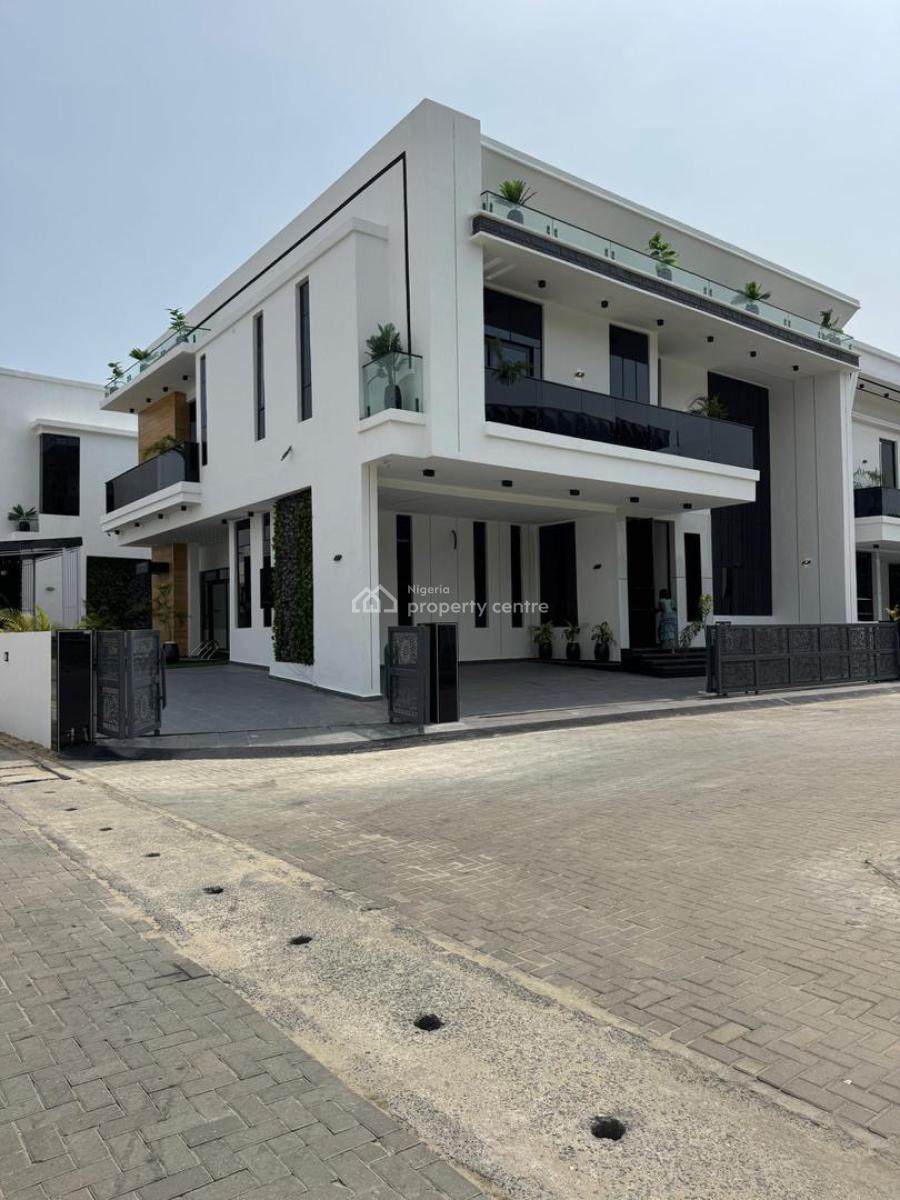 Magnificent 5 Bedroom Fully Detached with Private Cinema & Pool, Chevron, Lekki, Lagos, Detached Duplex for Sale